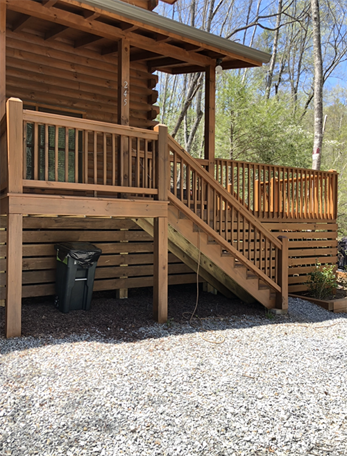 Exterior Deck Staining