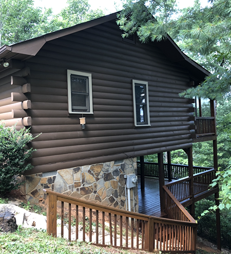 Exterior Staining Job in Ellijay GA