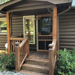 Exterior Cabin Restoration Job in Ellijay GA