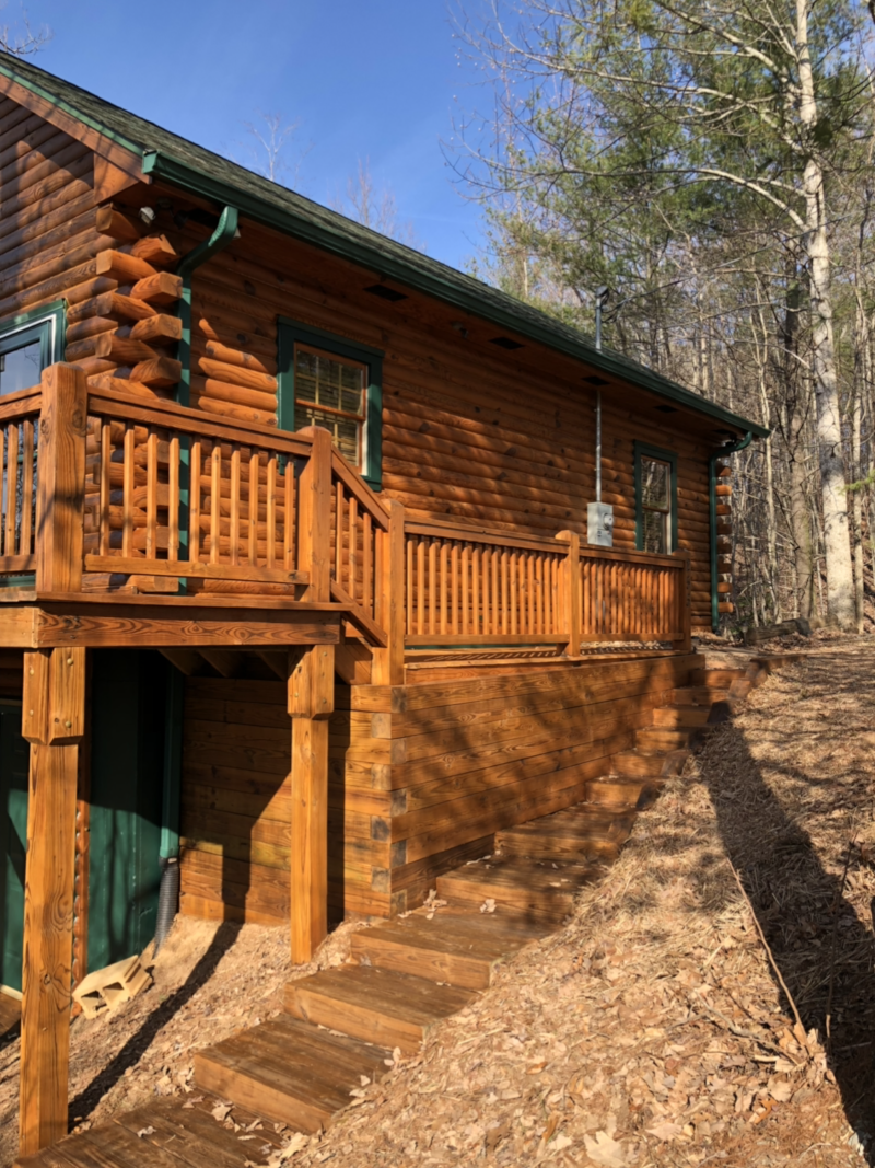 Exterior Cabin Restoration 