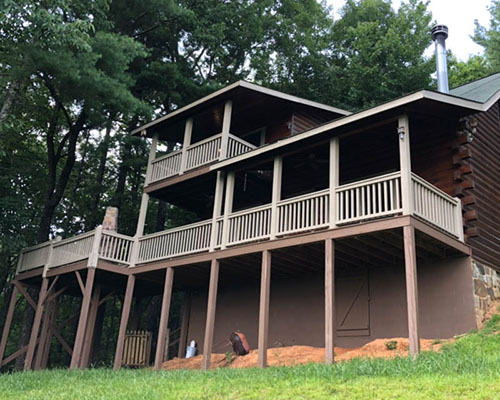 Exterior Deck Staining