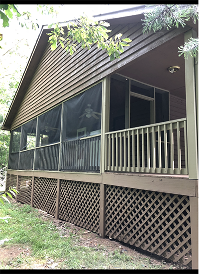 Exterior Staining Job in Ellijay Ga