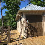 Exterior Repaint Shed