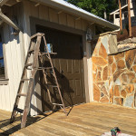 Exterior Repaint Shed