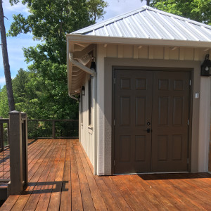 Exterior Repaint Shed