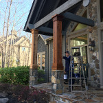 Exterior Stained Home in Jasper