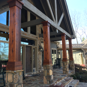 Exterior Stained Home in Jasper