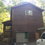 Exterior Staining Job in Ellijay Ga