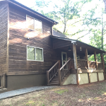 Exterior Staining Job in Ellijay Ga