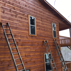 Stained Home in Blue Ridge